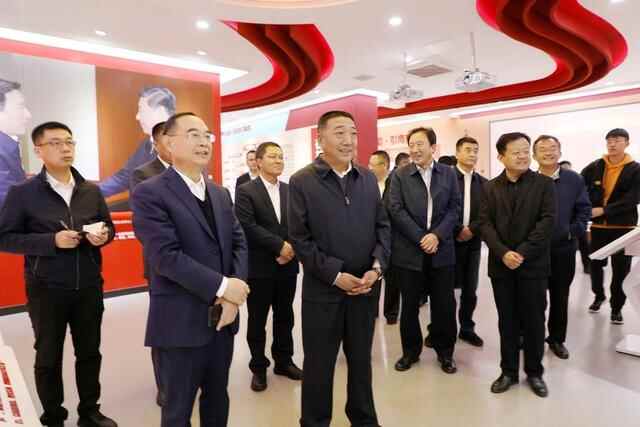 马信真率广河县党政考察团在济南市济阳区考察对接东西部协作工作