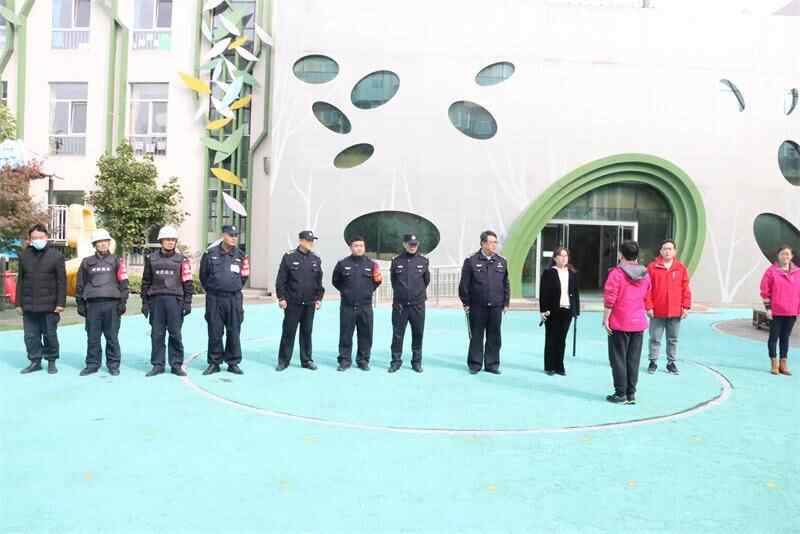 济南市天桥区滨河幼儿园防暴力侵害应急演练