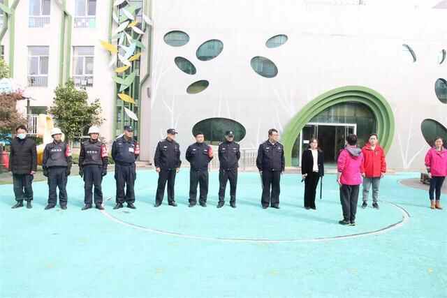 济南市天桥区滨河幼儿园防暴力侵害应急演练