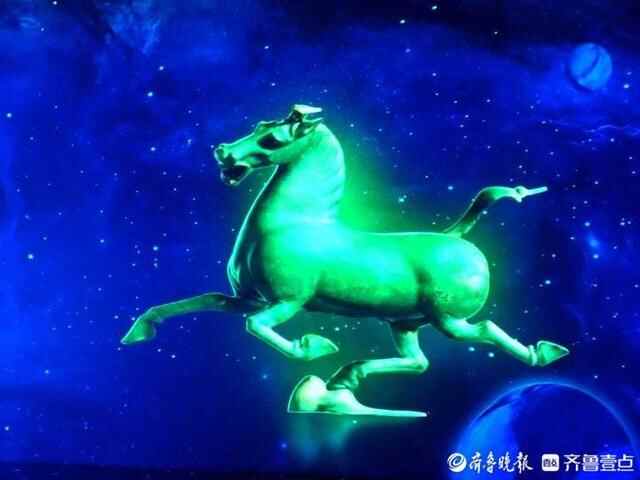 与国宝牵手，章丘绣源河《国家宝藏》大型数字展示成靓丽焦点