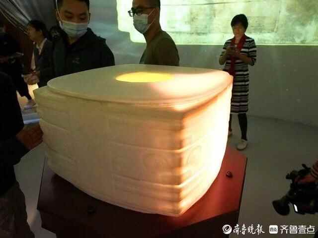 与国宝牵手，章丘绣源河《国家宝藏》大型数字展示成靓丽焦点