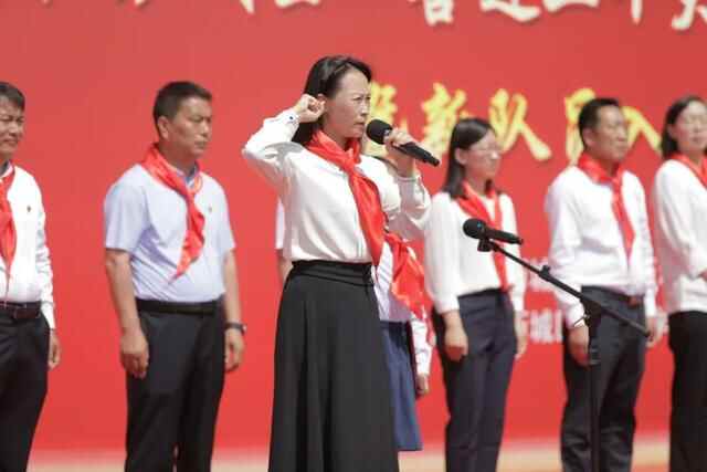 喜迎二十大！历城区8万少年儿童争做好队员
