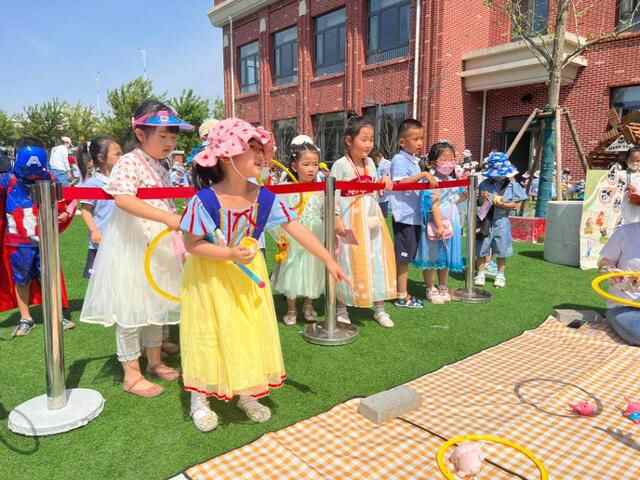 幼儿园变身童话王国，天桥区云世界实验幼儿园六一游园会好热闹