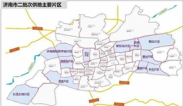 济南城市发展格局新规划来啦～涉及这11大片区