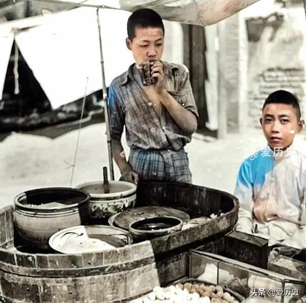 跟随民国天桥彩照的美食之旅 消失的小吃让老北京临终寻遍全城