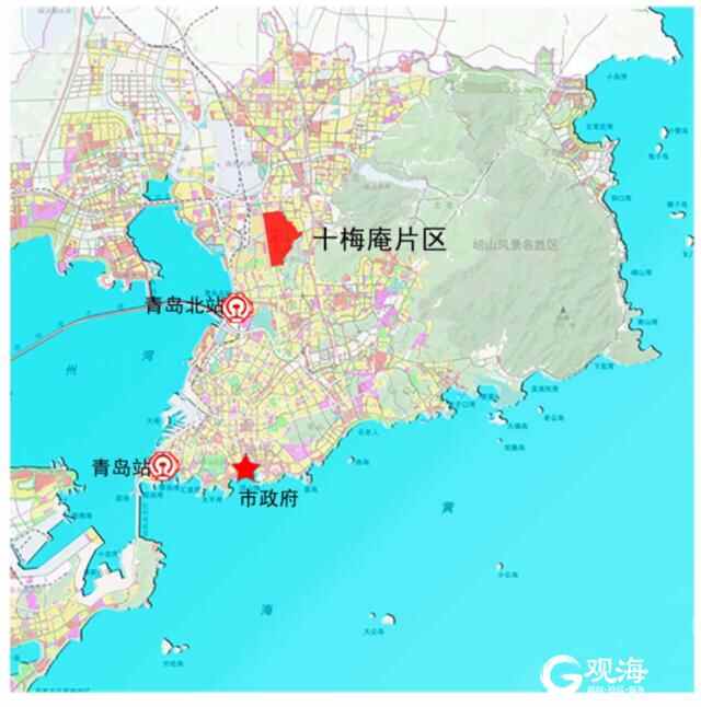 李沧区十梅庵片区控规正式发布：体育中心、文化中心、初高中幼儿园都安排上了