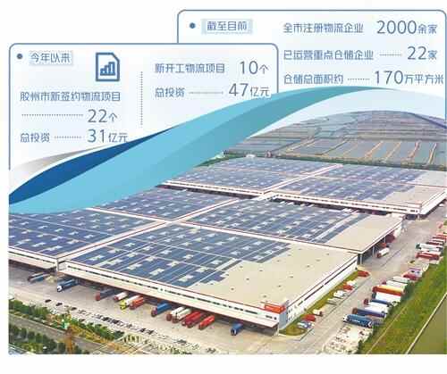青岛胶州：现代物流产业借“机”高飞