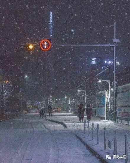 这不是降温，是速冻！北京河南已经下雪！北方都在降温，来看咱青岛——