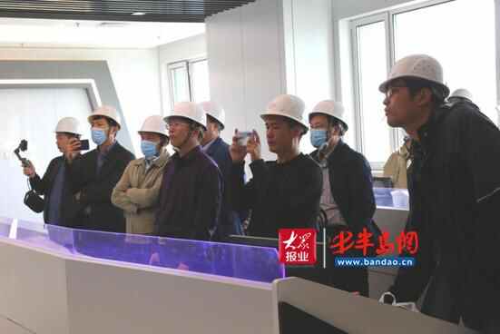 西海岸新区卫健局领导来同济大学附属东方医院胶州医院考察学习
