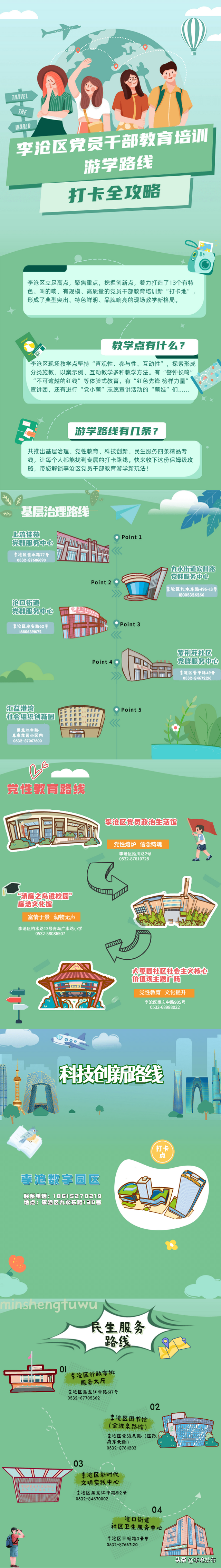 李沧区这13处新晋打卡地，你一定要收藏！