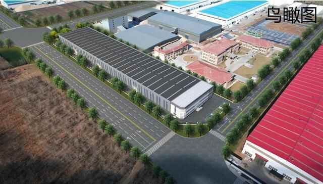 青岛胶州市一机械零件制造技术改造项目新建1#厂房和1#办公楼