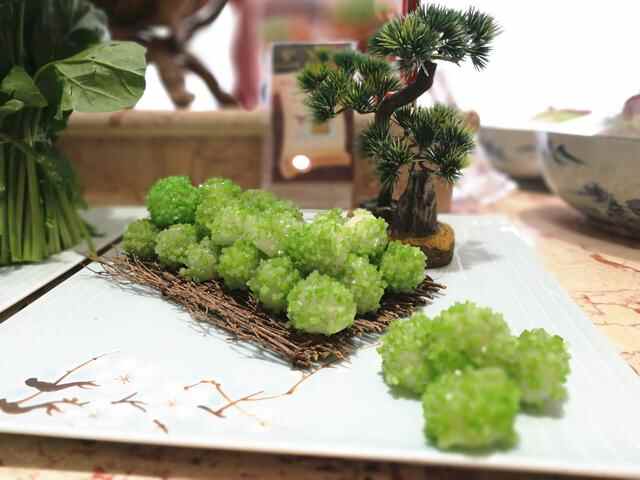即墨温泉小镇的美食，为什么更像艺术品？