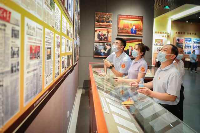 齐鲁晚报·齐鲁壹点经管一支部赴淄博博山开展党建共建