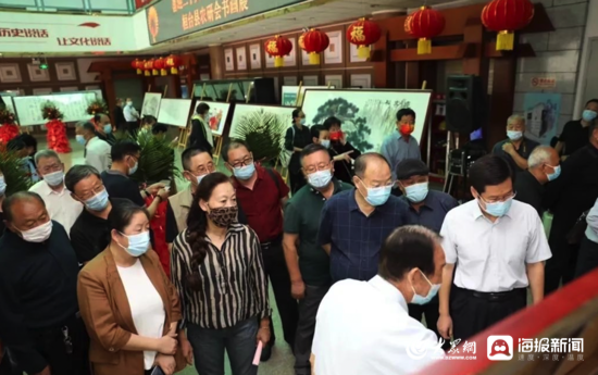 丹青“绘”丰收！桓台县举行“庆祝农民丰收节”大型书画公益展