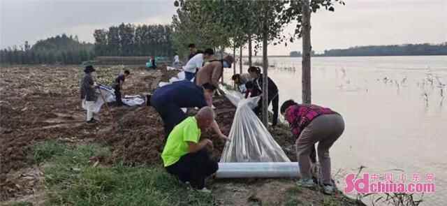 高青县全力以赴防御黄河秋汛洪水