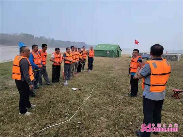 高青县全力以赴防御黄河秋汛洪水