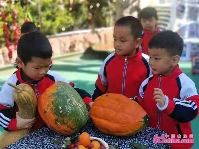 淄博沂源：幼儿园里“晒秋”啦