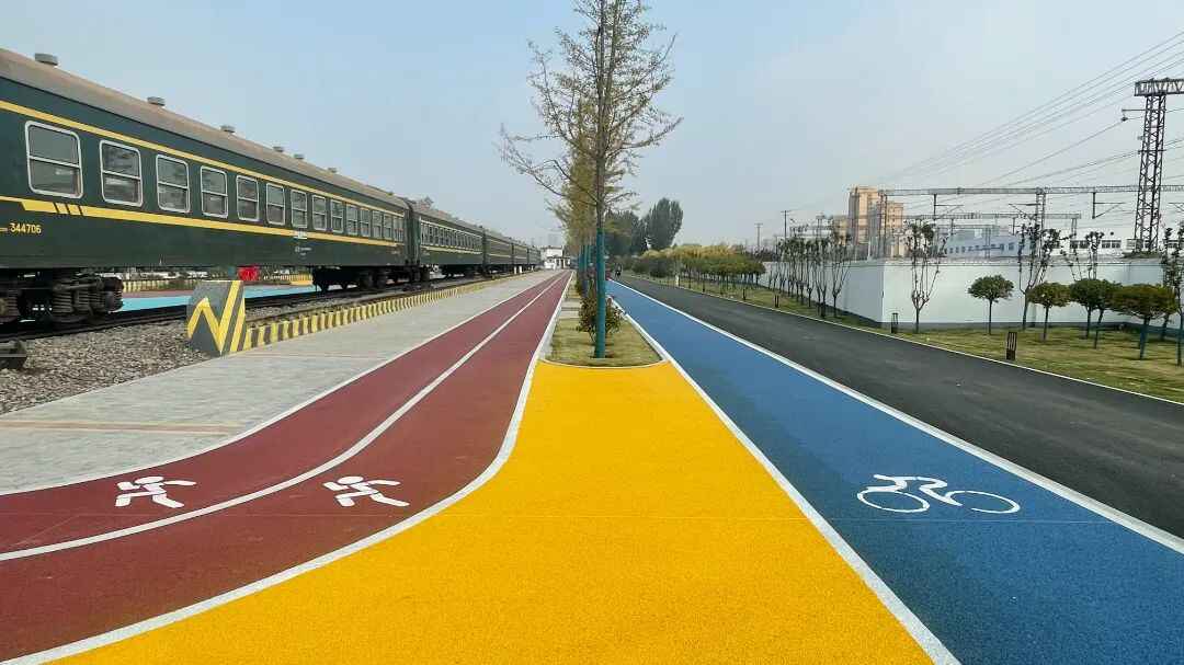 快去！临淄铁路文化主题体育公园建好啦