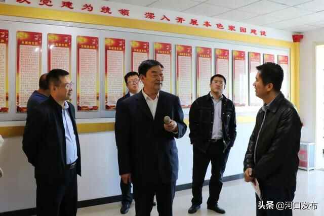 淄博市淄川区来河口区考察交流基层党建工作