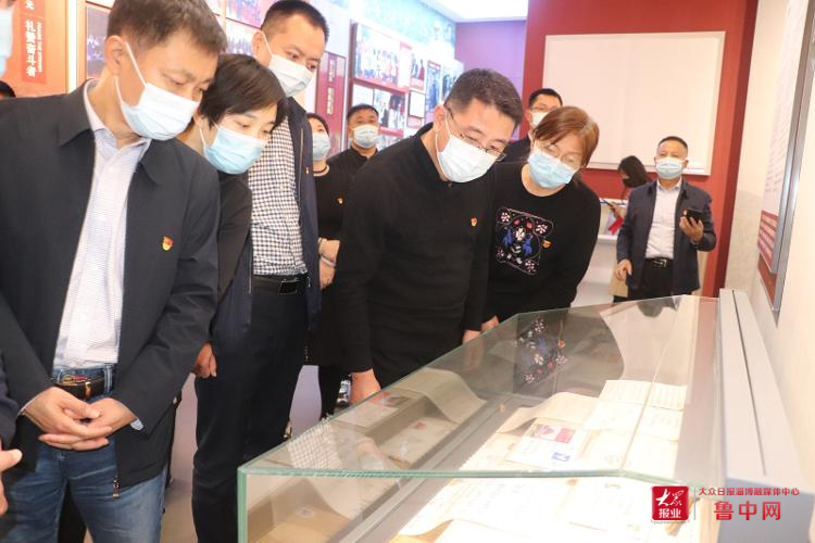 桓台县政府办公室、县商务局联合开展“打卡初心路 建功新时代”主题实践活动