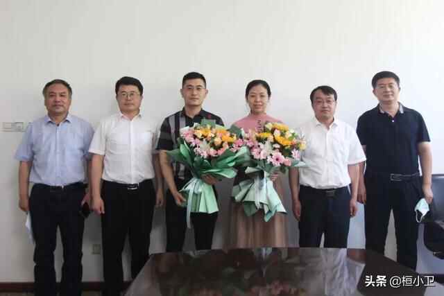 淄博市桓台县领导走访慰问桓台县人民医院科技工作者