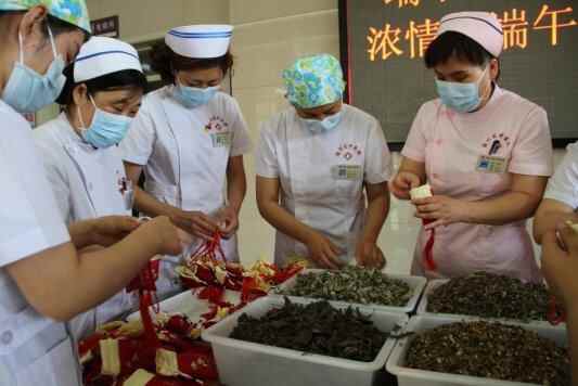 淄博市淄川区中医院：制作中药香囊迎端午
