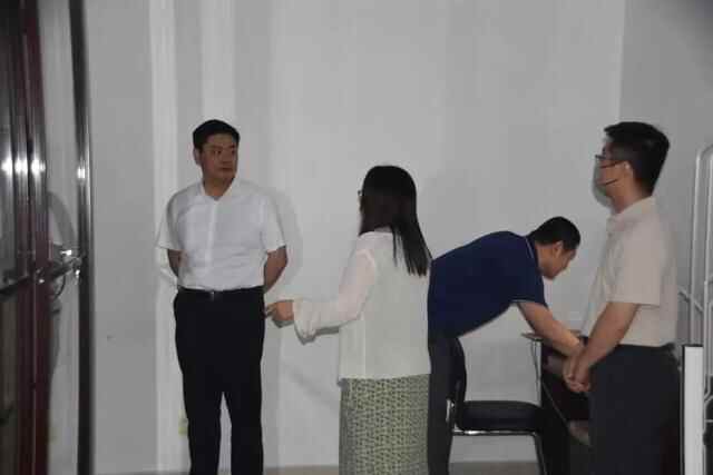 县委常委、副县长于寿磊到高青县档案馆调研