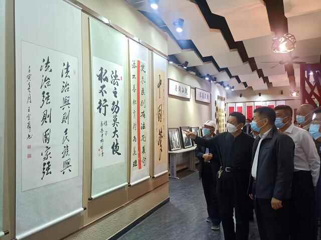 淄博市博山区《民法典》宣传月（法治书画展）暨法润孝乡·公益服务队启动仪式举行
