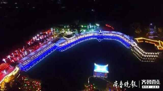 夜景、美食、花灯、演艺节目……张店区竟然还有这么惊艳的地方