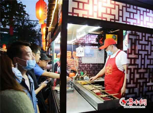 张店“黄桑淄味”美食一条街今日开市