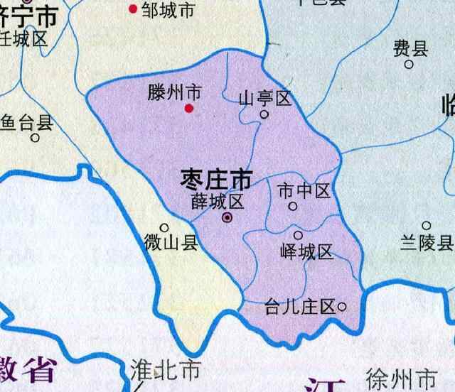 枣庄6区县人口一览：薛城区59.36万，台儿庄区30.51万