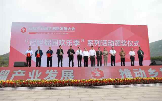峄城小水果培育出大产业，打造石榴产业发展高地