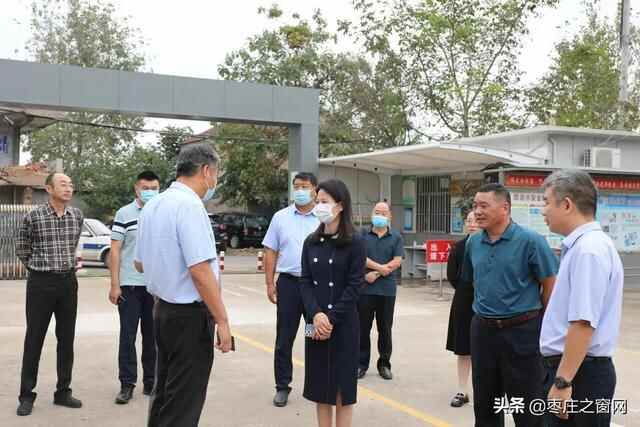 枣庄市中区领导现场检查校园安全隐患大排查大整治工作