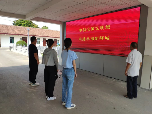 峄城区底阁镇多形式开展创城宣传活动