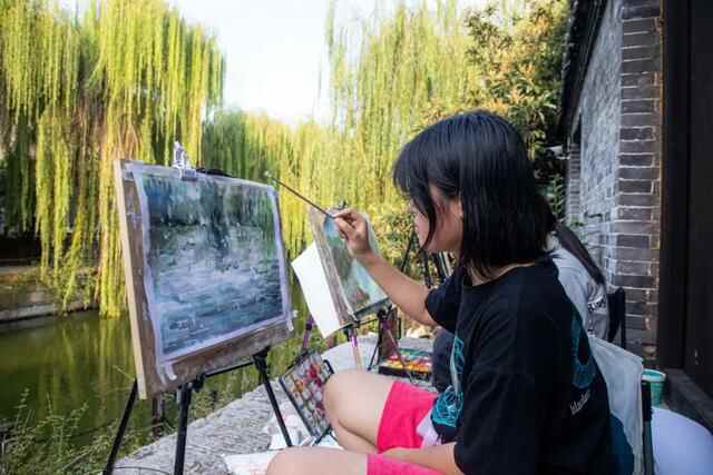 总有你未曾见过的绝美风景，秋季来台儿庄古城采风写生