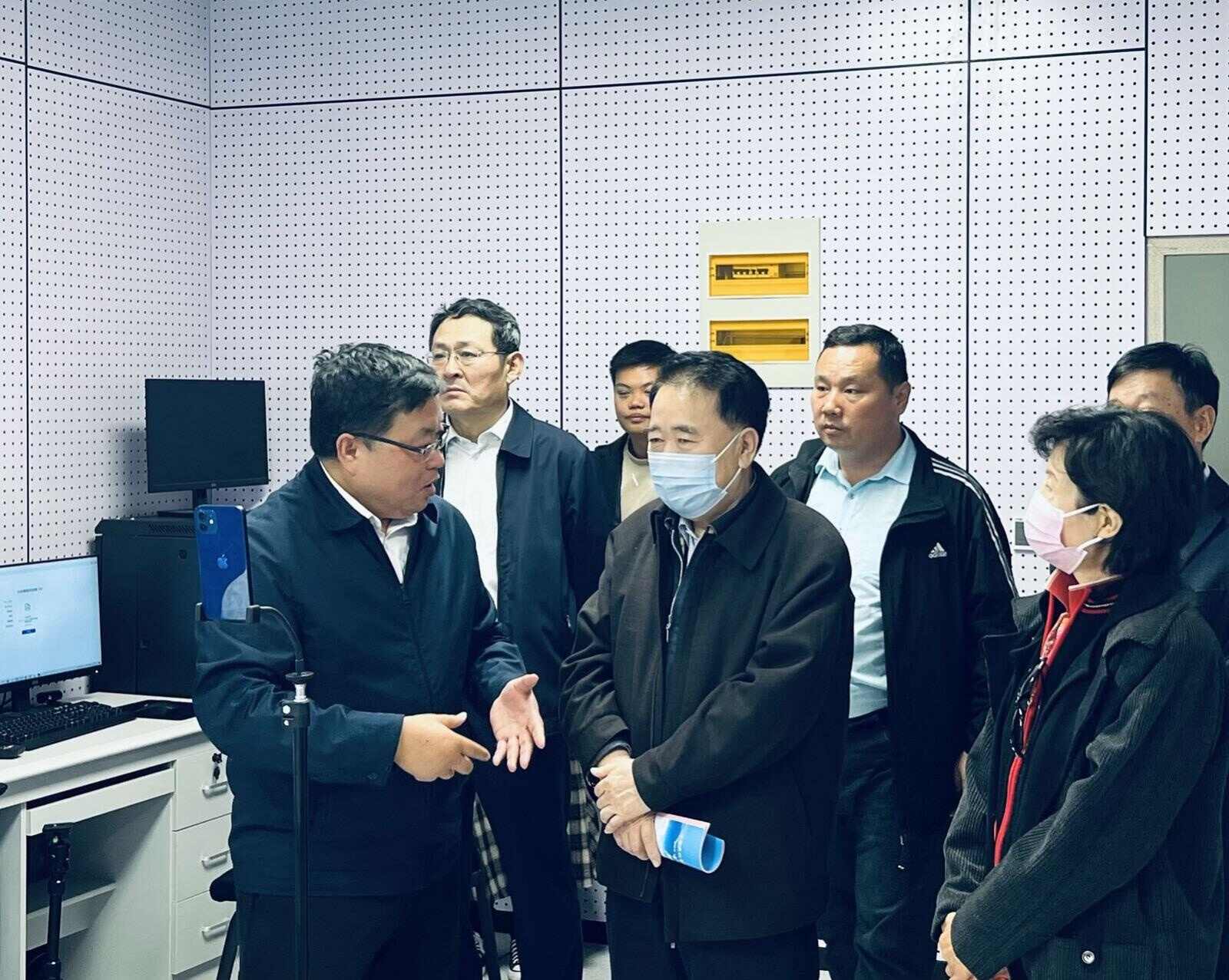 中华全国总工会领导来山亭区调研工会工作