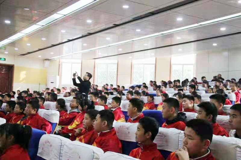 山亭区曲艺家协会有责任，有担当，有作为，非遗进校园活动