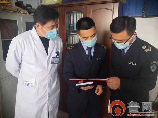 省综合监督执法检查组来枣庄市薛城区人民医院检查指导