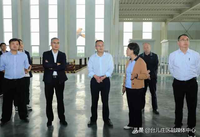台儿庄：彭照辉调研挂图作战项目推进情况