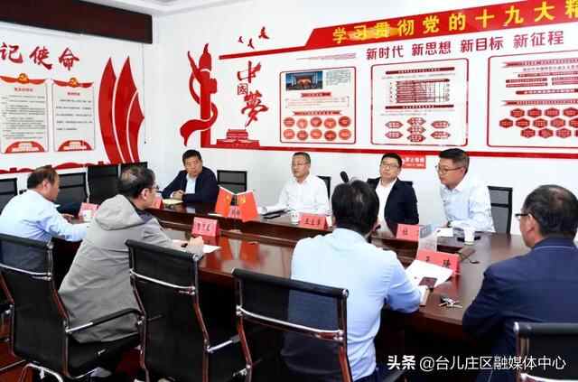 台儿庄：彭照辉调研挂图作战项目推进情况