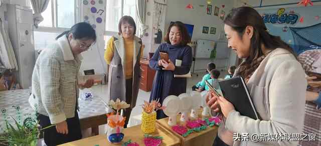 枣庄山亭区学前教育室主任王佃梅一行到凫城中心幼儿园调研