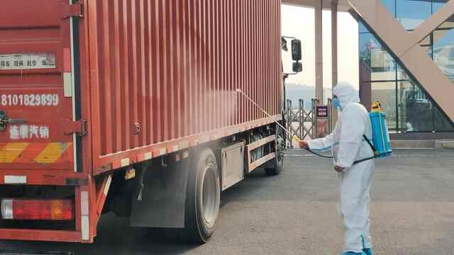 山亭区开展非冷链集装箱货物核酸检测结果阳性应急演练
