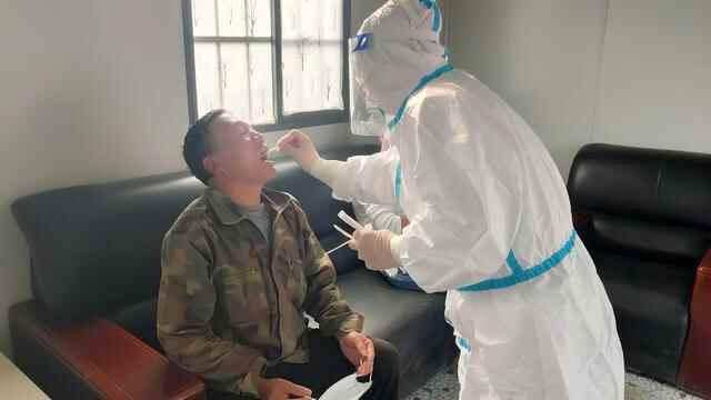 山亭区开展非冷链集装箱货物核酸检测结果阳性应急演练