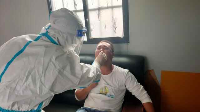 山亭区开展非冷链集装箱货物核酸检测结果阳性应急演练