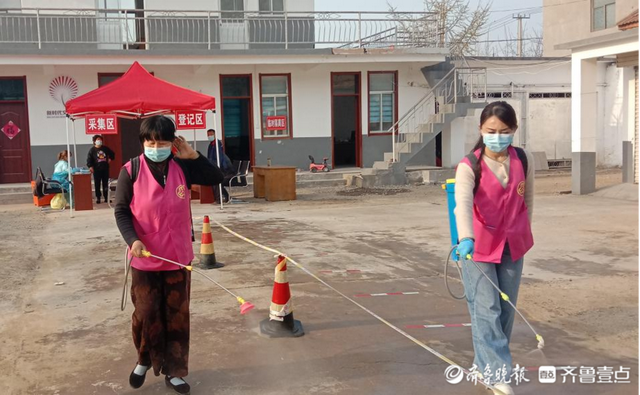 枣庄市薛城区：巾帼凌霄花“疫线”披红甲
