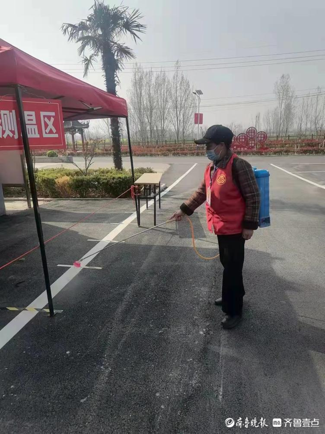 枣庄市薛城区：巾帼凌霄花“疫线”披红甲