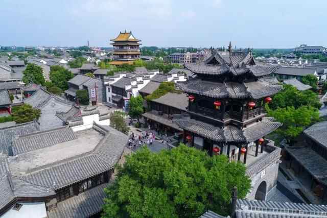 坐稳，扶好，深呼吸！台儿庄古城夏日航拍美炸了！