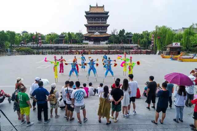 坐稳，扶好，深呼吸！台儿庄古城夏日航拍美炸了！