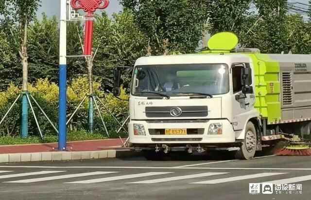 东营市河口区同营市政工程有限公司积极开展孤岛镇环卫整治工作
