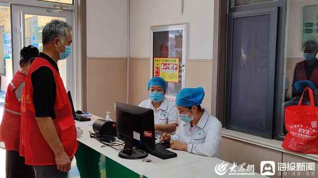河口区河口社区卫生服务中心有序开展老年人健康查体工作